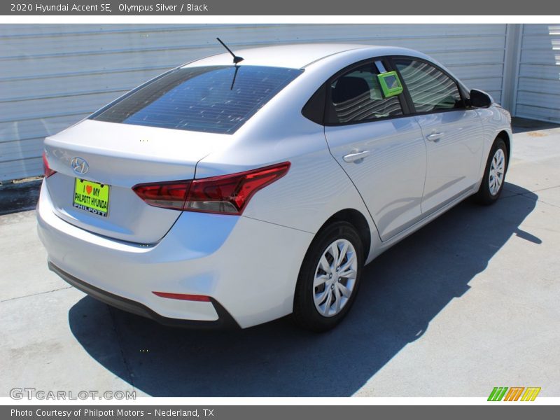 Olympus Silver / Black 2020 Hyundai Accent SE