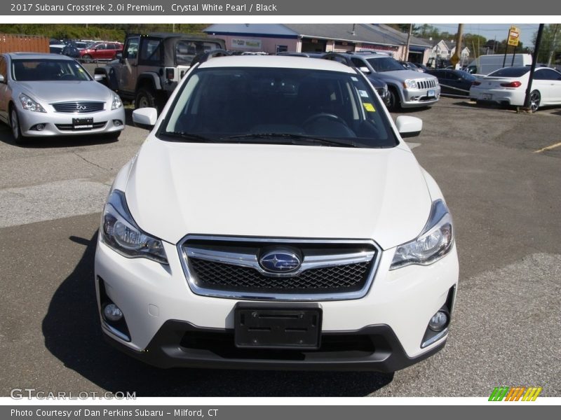 Crystal White Pearl / Black 2017 Subaru Crosstrek 2.0i Premium