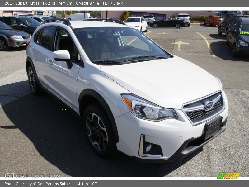 Crystal White Pearl / Black 2017 Subaru Crosstrek 2.0i Premium