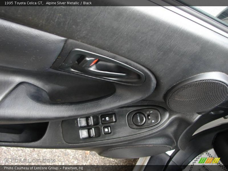 Alpine Silver Metallic / Black 1995 Toyota Celica GT