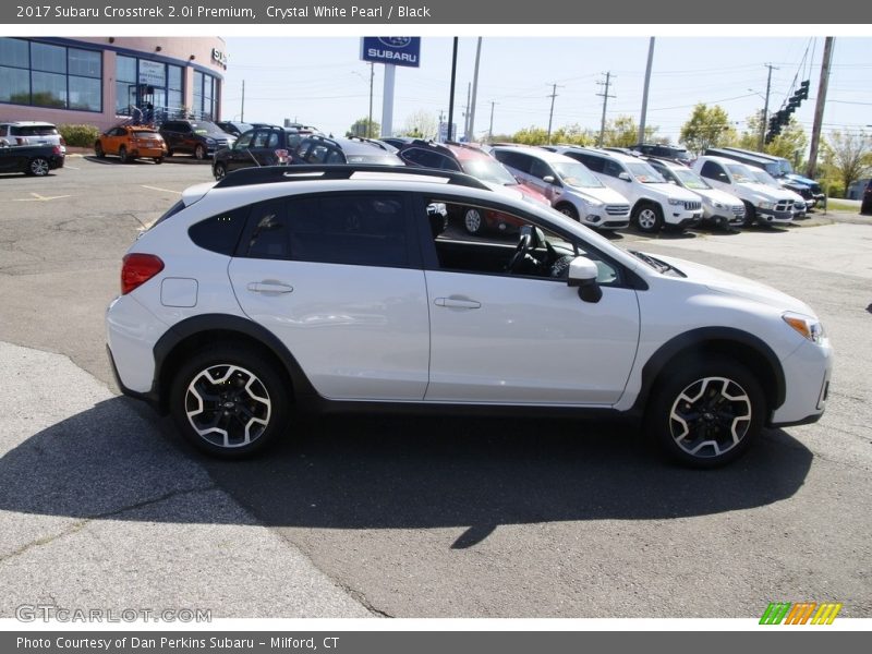 Crystal White Pearl / Black 2017 Subaru Crosstrek 2.0i Premium