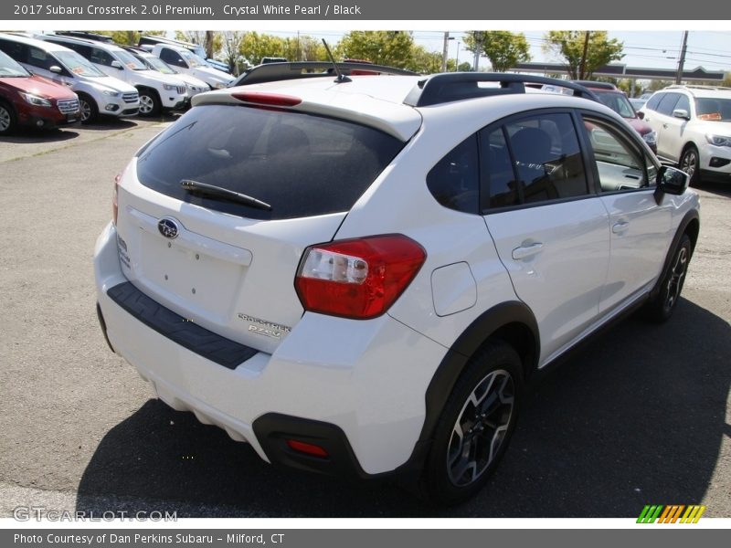 Crystal White Pearl / Black 2017 Subaru Crosstrek 2.0i Premium