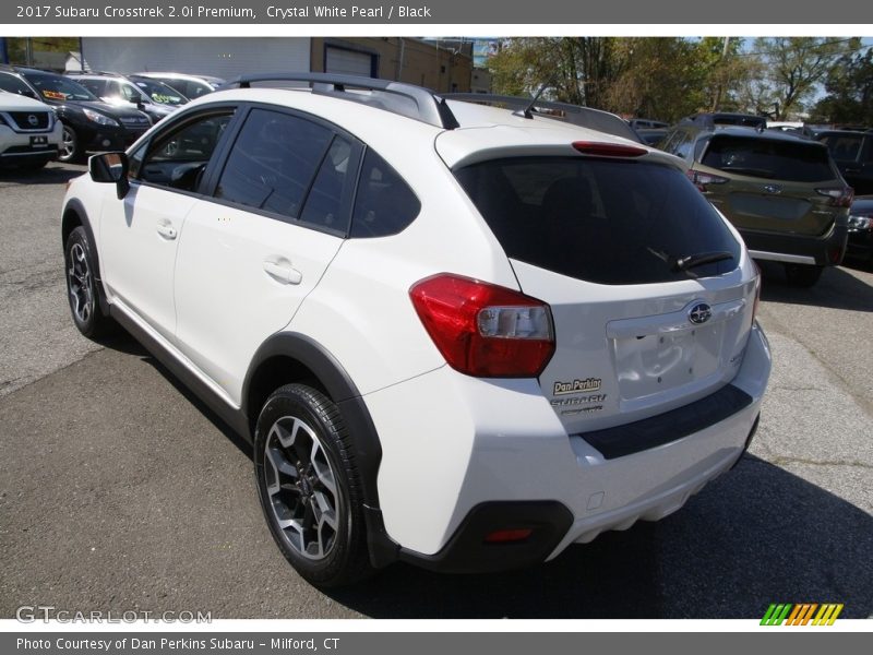 Crystal White Pearl / Black 2017 Subaru Crosstrek 2.0i Premium