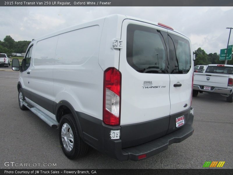 Oxford White / Pewter 2015 Ford Transit Van 250 LR Regular