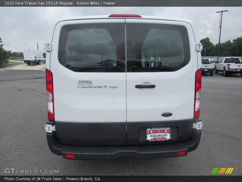 Oxford White / Pewter 2015 Ford Transit Van 250 LR Regular