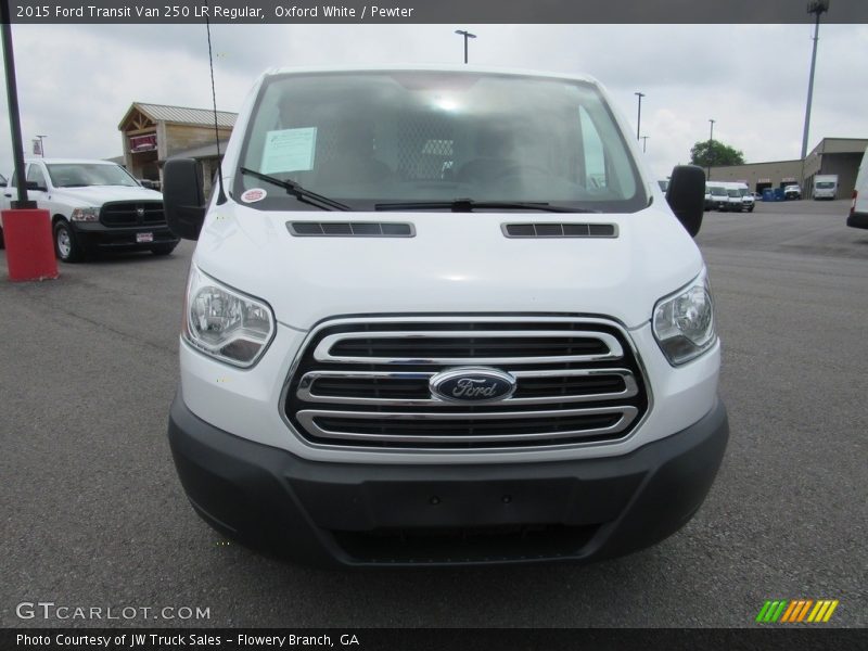 Oxford White / Pewter 2015 Ford Transit Van 250 LR Regular