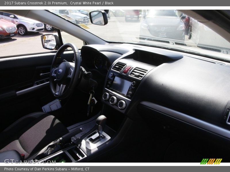 Crystal White Pearl / Black 2017 Subaru Crosstrek 2.0i Premium