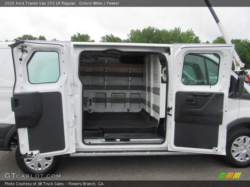 Oxford White / Pewter 2015 Ford Transit Van 250 LR Regular
