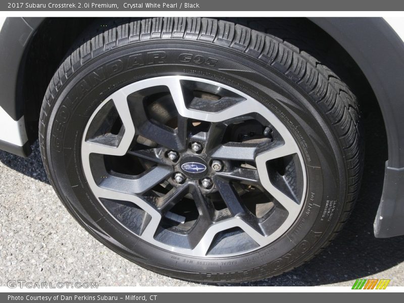 Crystal White Pearl / Black 2017 Subaru Crosstrek 2.0i Premium