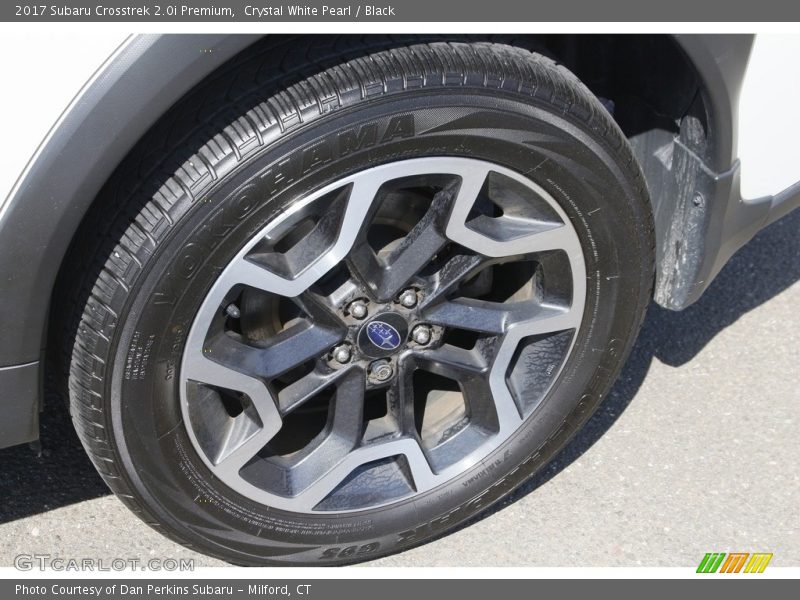 Crystal White Pearl / Black 2017 Subaru Crosstrek 2.0i Premium