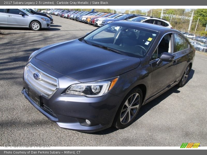 Carbide Gray Metallic / Slate Black 2017 Subaru Legacy 2.5i Limited