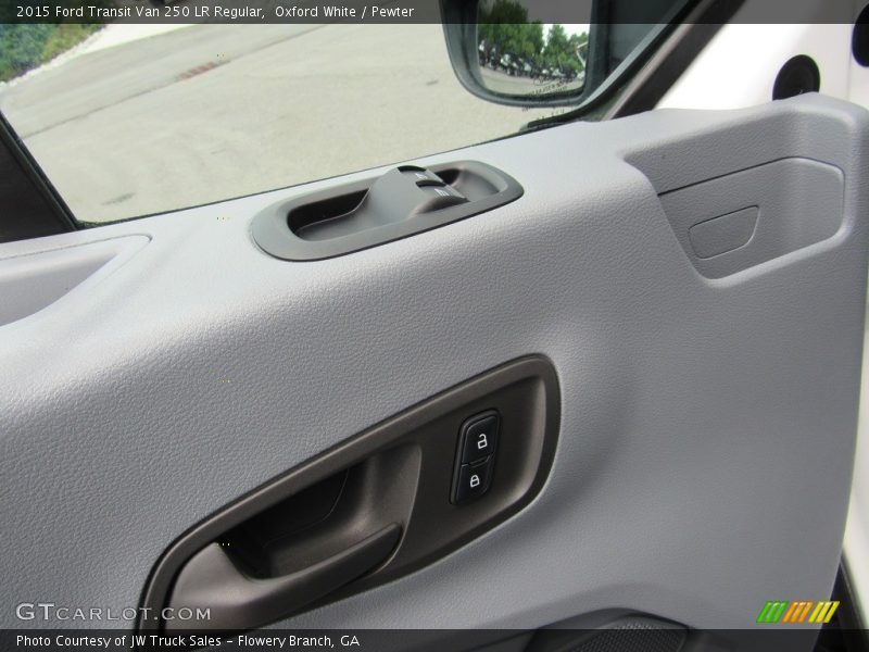 Oxford White / Pewter 2015 Ford Transit Van 250 LR Regular