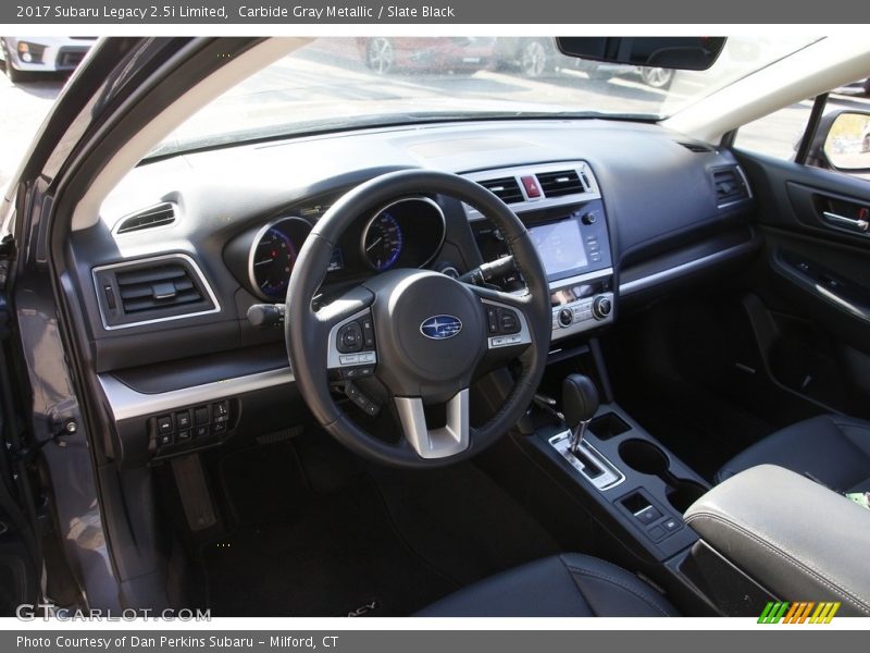 Carbide Gray Metallic / Slate Black 2017 Subaru Legacy 2.5i Limited