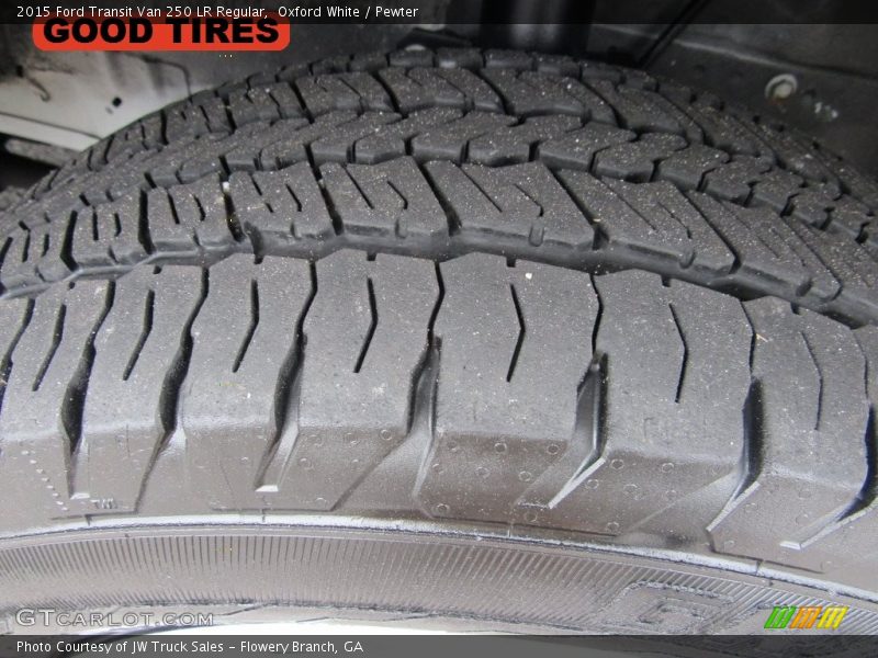 Oxford White / Pewter 2015 Ford Transit Van 250 LR Regular