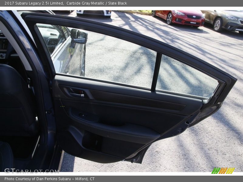 Carbide Gray Metallic / Slate Black 2017 Subaru Legacy 2.5i Limited