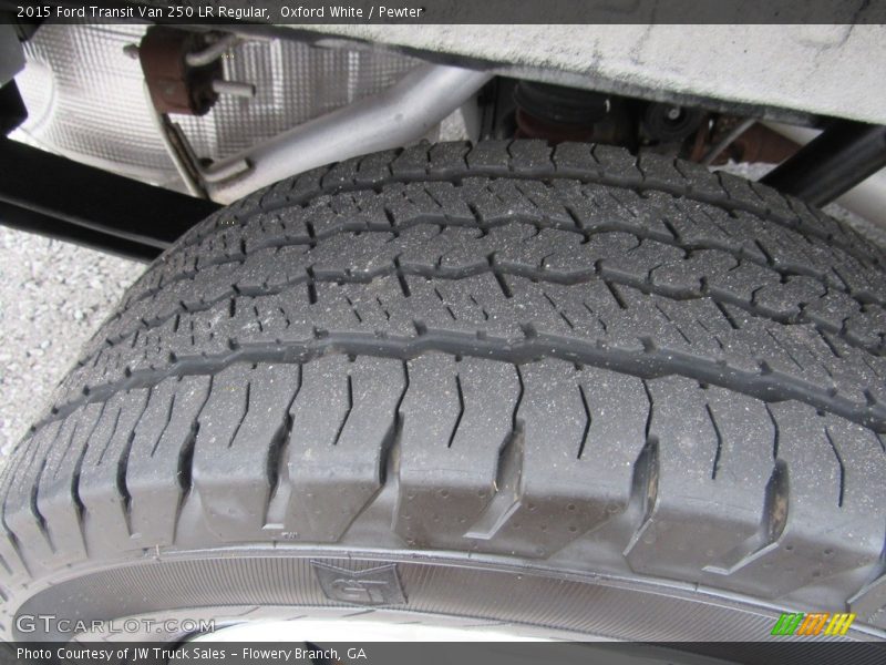 Oxford White / Pewter 2015 Ford Transit Van 250 LR Regular