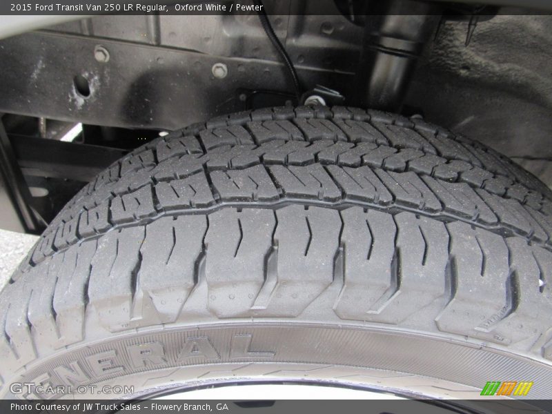 Oxford White / Pewter 2015 Ford Transit Van 250 LR Regular