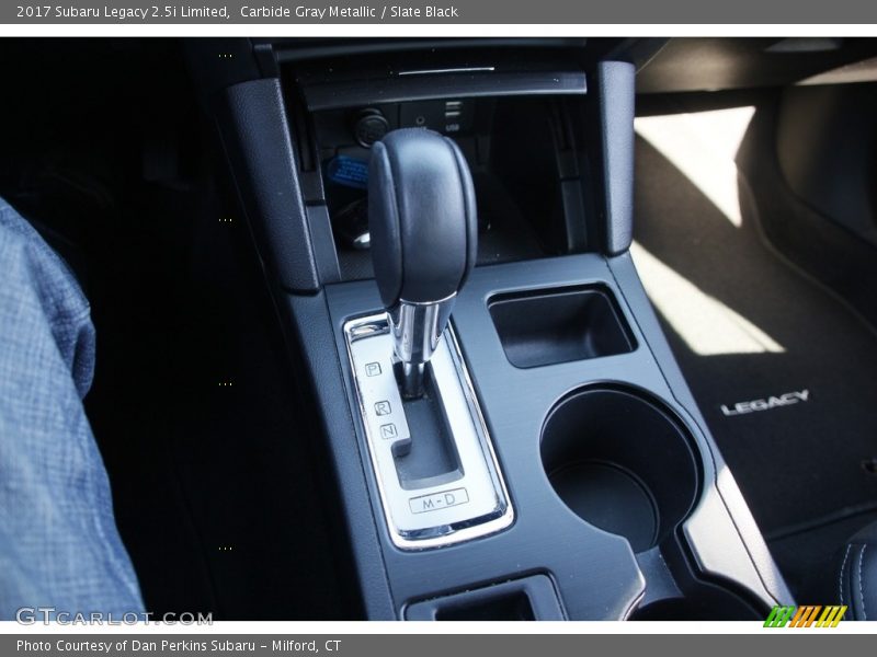 Carbide Gray Metallic / Slate Black 2017 Subaru Legacy 2.5i Limited