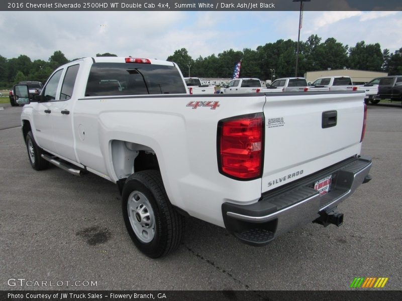 Summit White / Dark Ash/Jet Black 2016 Chevrolet Silverado 2500HD WT Double Cab 4x4