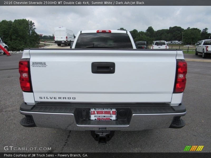 Summit White / Dark Ash/Jet Black 2016 Chevrolet Silverado 2500HD WT Double Cab 4x4