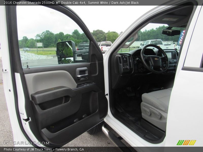 Summit White / Dark Ash/Jet Black 2016 Chevrolet Silverado 2500HD WT Double Cab 4x4