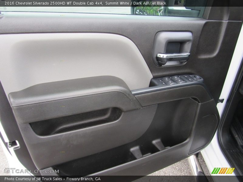 Summit White / Dark Ash/Jet Black 2016 Chevrolet Silverado 2500HD WT Double Cab 4x4
