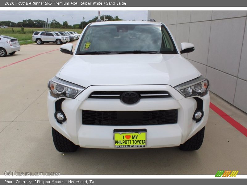 Super White / Sand Beige 2020 Toyota 4Runner SR5 Premium 4x4