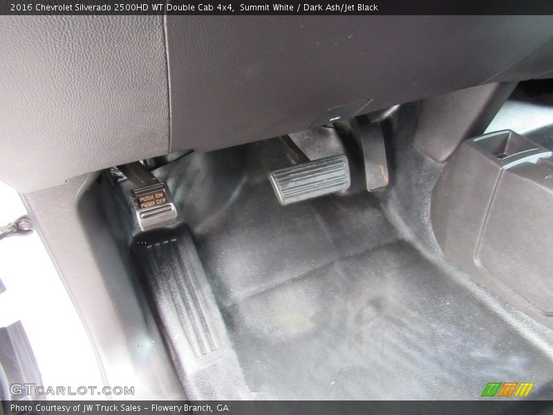 Summit White / Dark Ash/Jet Black 2016 Chevrolet Silverado 2500HD WT Double Cab 4x4