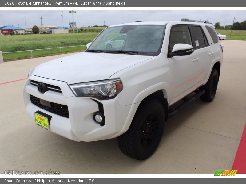 Super White / Sand Beige 2020 Toyota 4Runner SR5 Premium 4x4