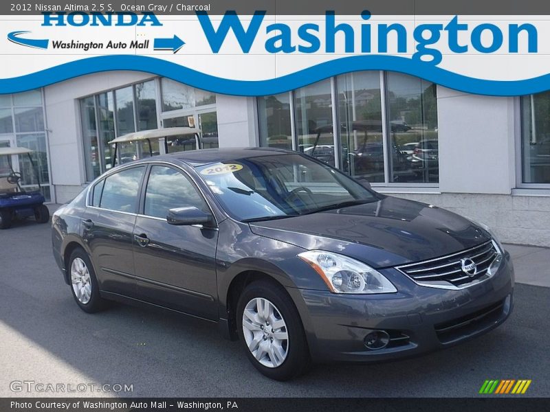 Ocean Gray / Charcoal 2012 Nissan Altima 2.5 S