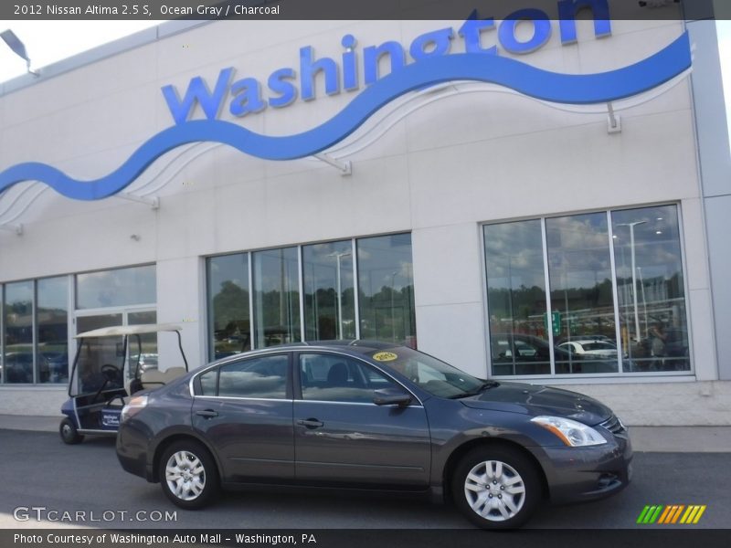 Ocean Gray / Charcoal 2012 Nissan Altima 2.5 S