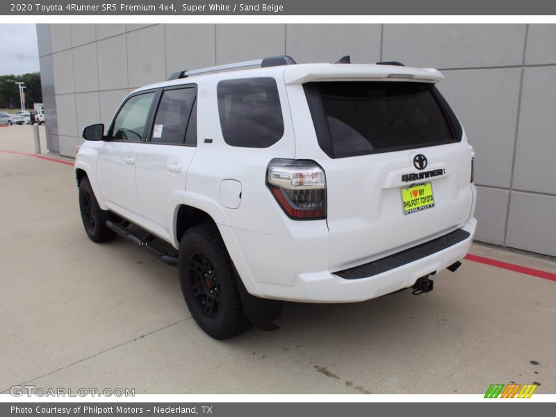 Super White / Sand Beige 2020 Toyota 4Runner SR5 Premium 4x4