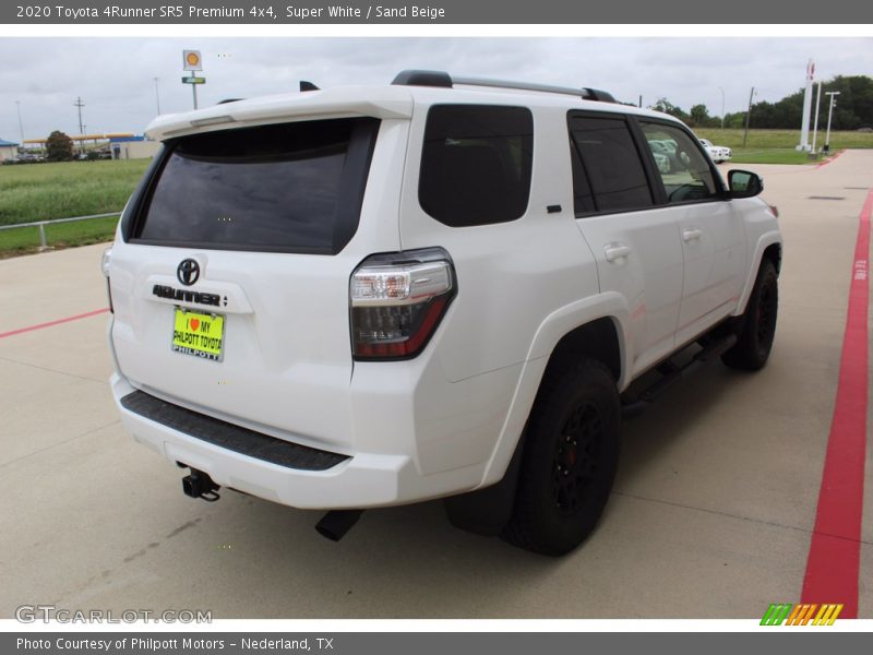 Super White / Sand Beige 2020 Toyota 4Runner SR5 Premium 4x4