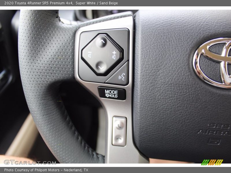 Super White / Sand Beige 2020 Toyota 4Runner SR5 Premium 4x4
