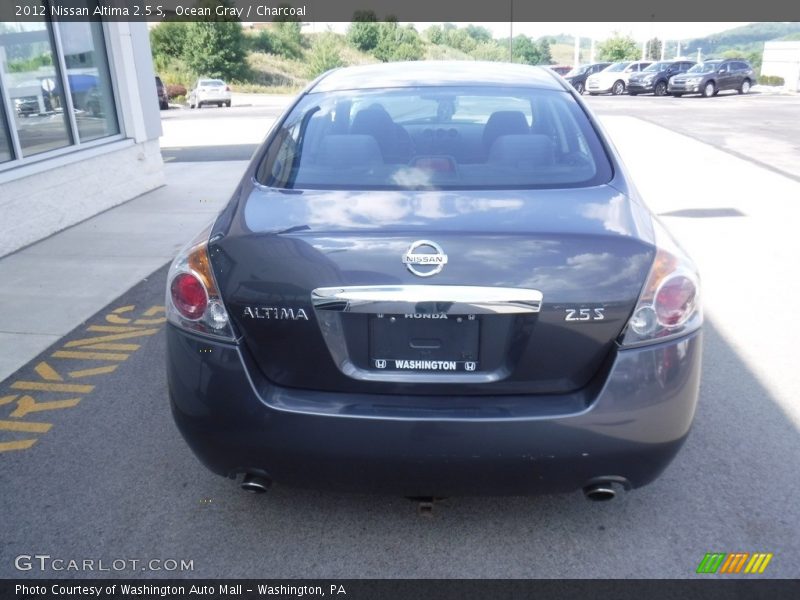 Ocean Gray / Charcoal 2012 Nissan Altima 2.5 S