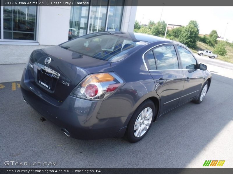 Ocean Gray / Charcoal 2012 Nissan Altima 2.5 S