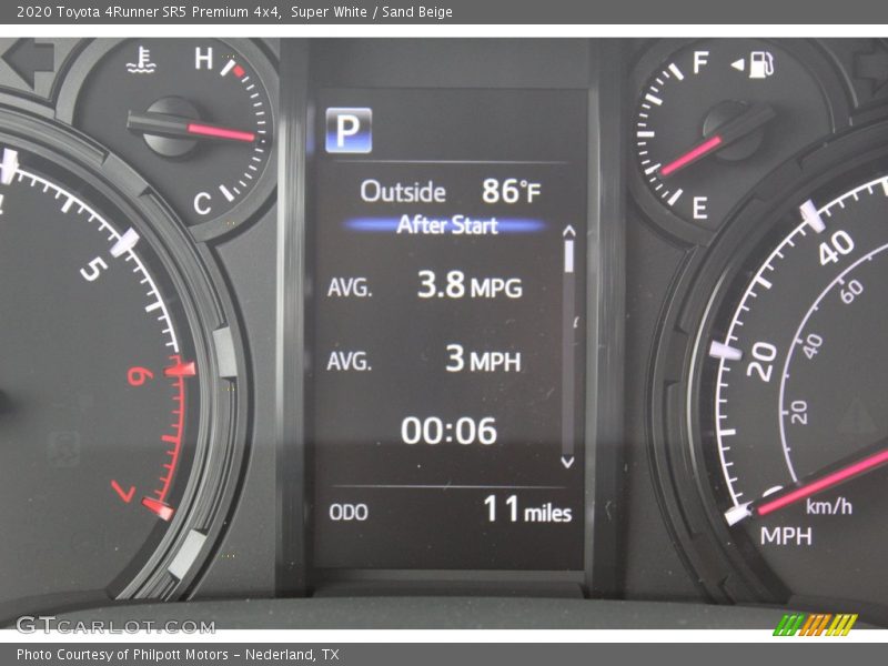 Super White / Sand Beige 2020 Toyota 4Runner SR5 Premium 4x4