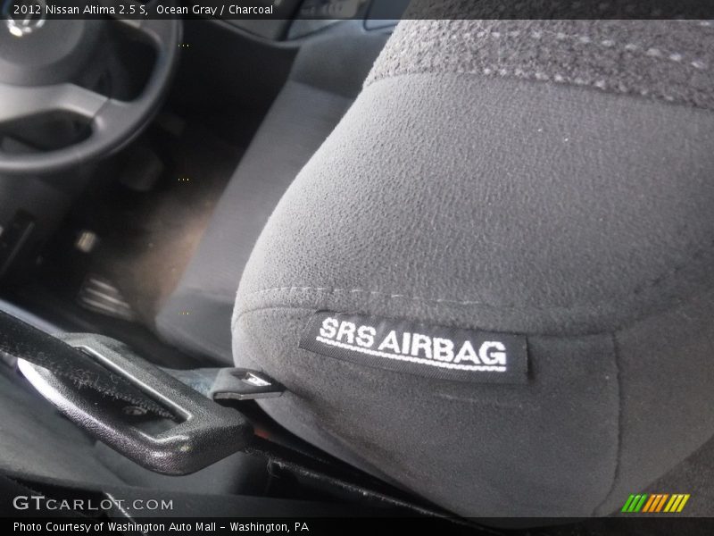 Ocean Gray / Charcoal 2012 Nissan Altima 2.5 S