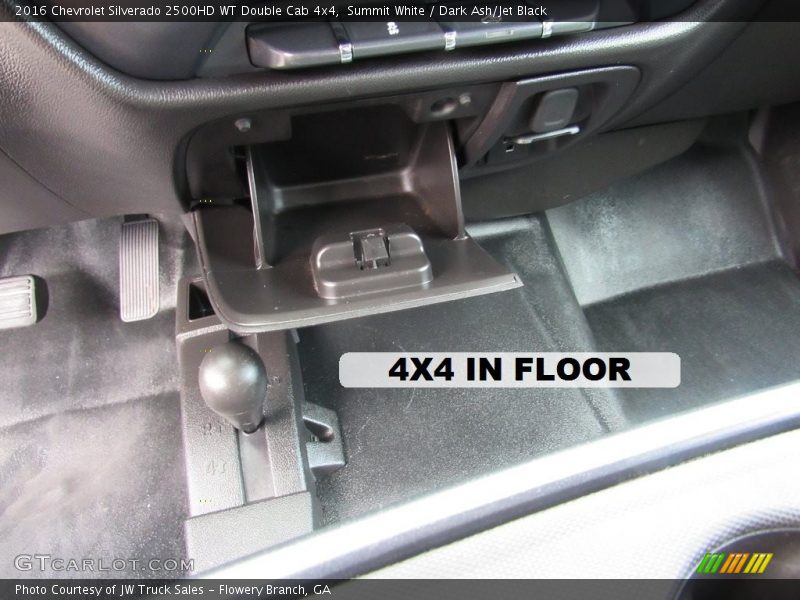 Summit White / Dark Ash/Jet Black 2016 Chevrolet Silverado 2500HD WT Double Cab 4x4