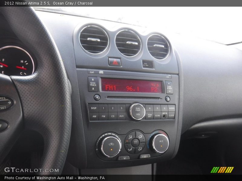 Ocean Gray / Charcoal 2012 Nissan Altima 2.5 S