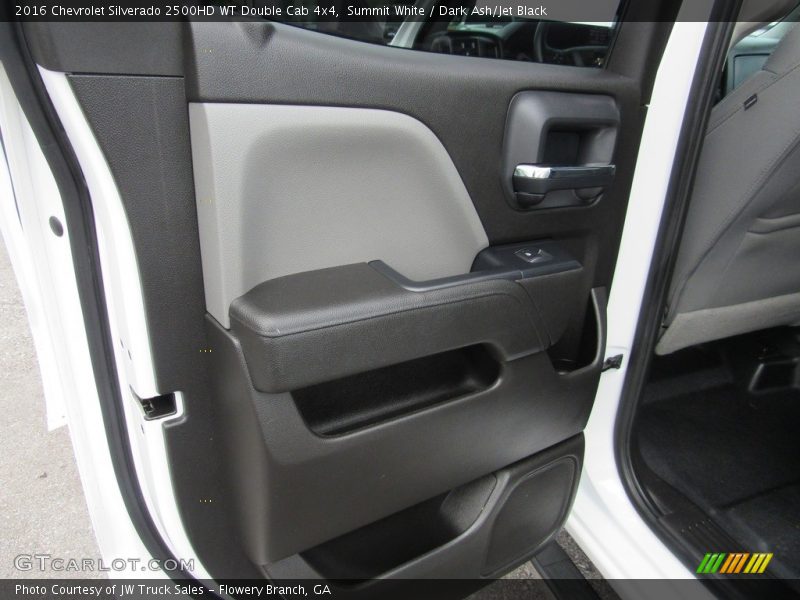 Summit White / Dark Ash/Jet Black 2016 Chevrolet Silverado 2500HD WT Double Cab 4x4