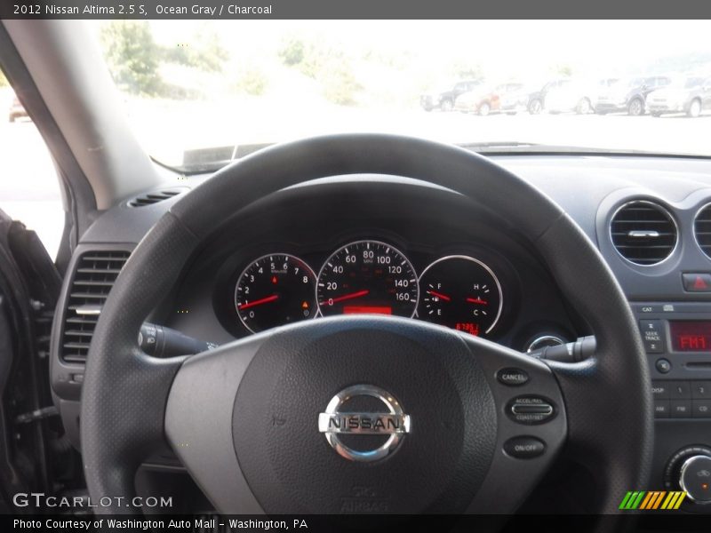 Ocean Gray / Charcoal 2012 Nissan Altima 2.5 S