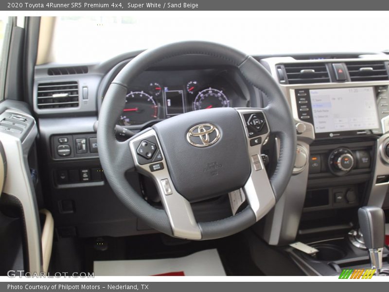 Super White / Sand Beige 2020 Toyota 4Runner SR5 Premium 4x4