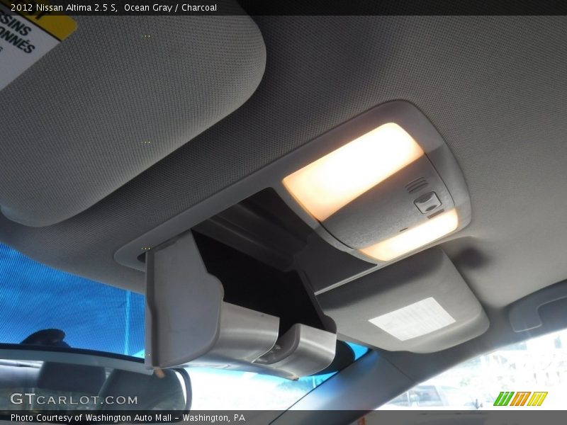 Ocean Gray / Charcoal 2012 Nissan Altima 2.5 S