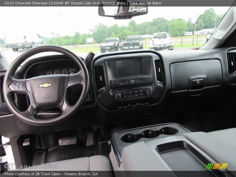 Summit White / Dark Ash/Jet Black 2016 Chevrolet Silverado 2500HD WT Double Cab 4x4