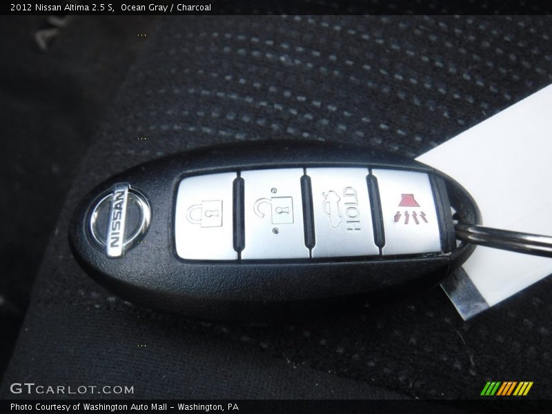 Ocean Gray / Charcoal 2012 Nissan Altima 2.5 S