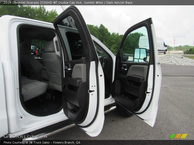 Summit White / Dark Ash/Jet Black 2016 Chevrolet Silverado 2500HD WT Double Cab 4x4