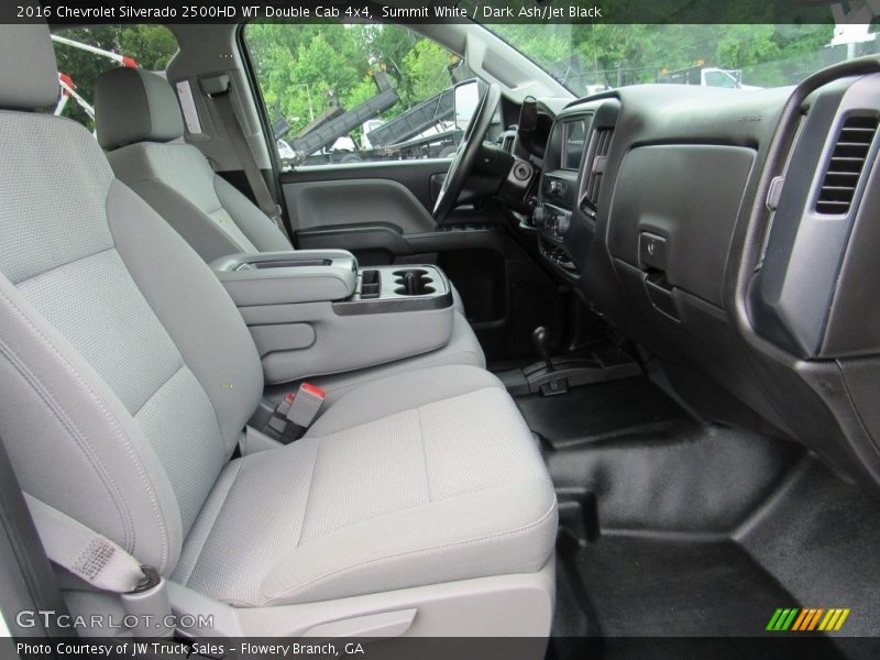 Summit White / Dark Ash/Jet Black 2016 Chevrolet Silverado 2500HD WT Double Cab 4x4