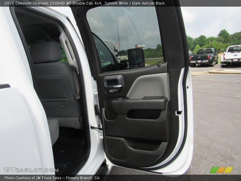 Summit White / Dark Ash/Jet Black 2016 Chevrolet Silverado 2500HD WT Double Cab 4x4