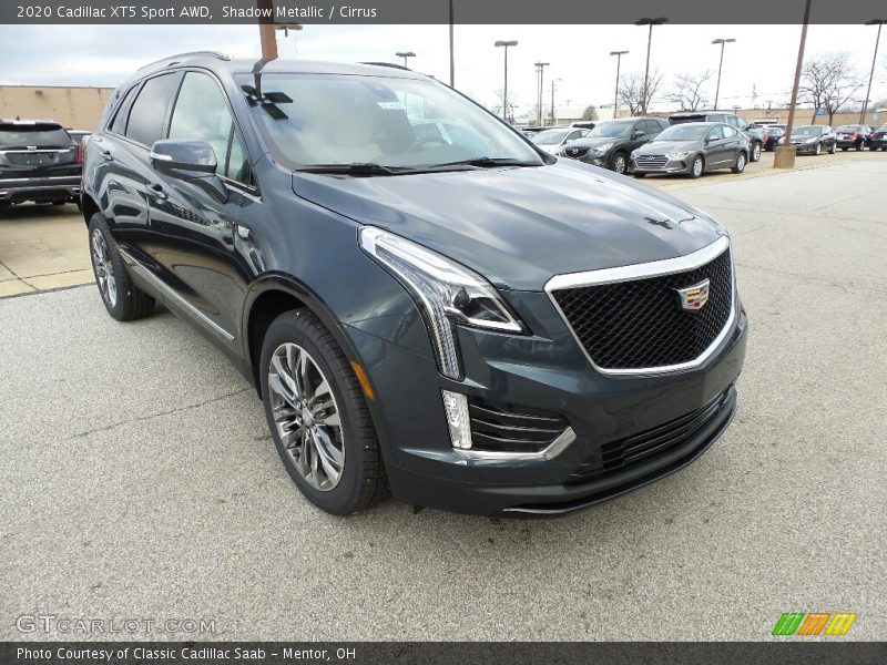 Shadow Metallic / Cirrus 2020 Cadillac XT5 Sport AWD